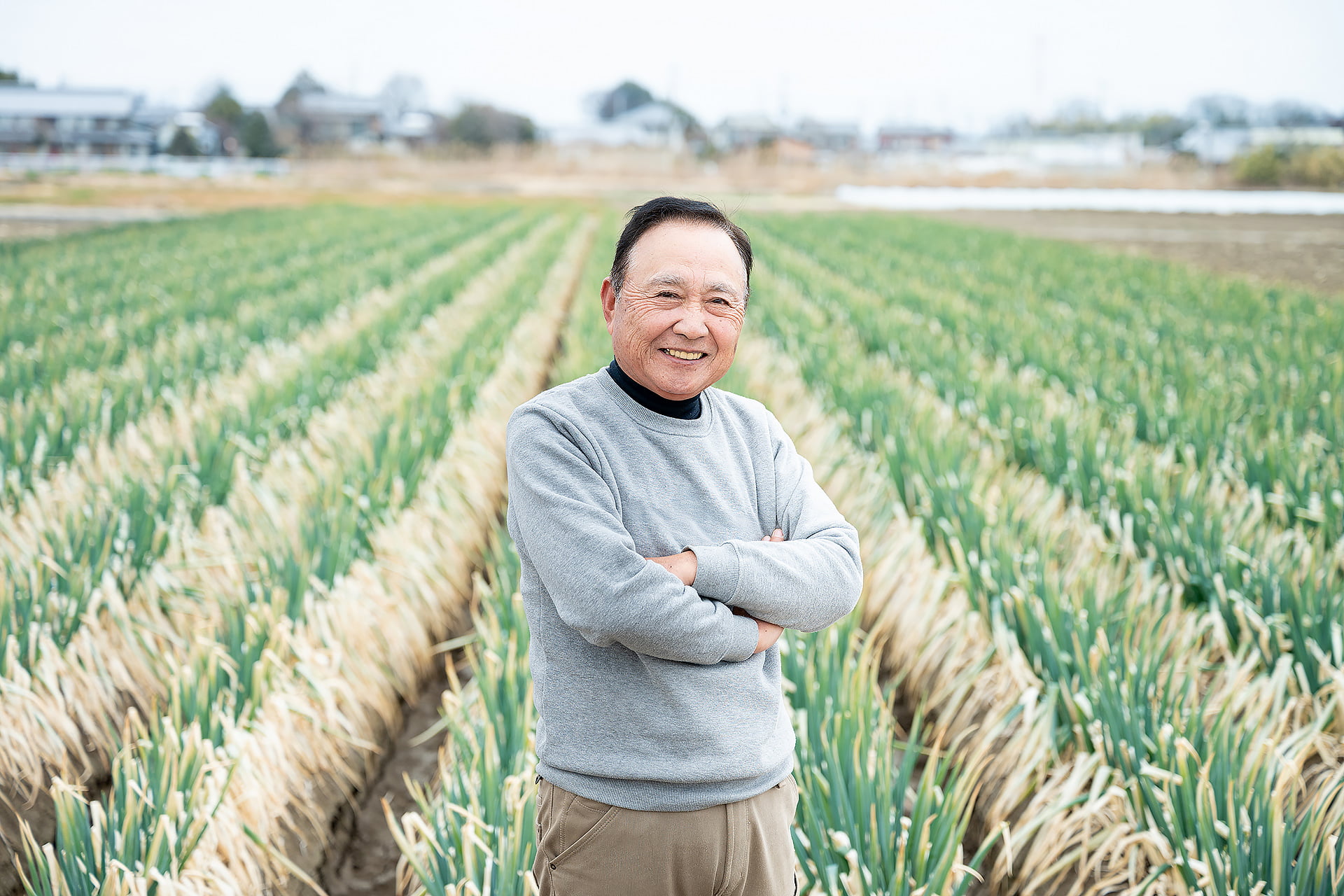 熊谷野菜 ねぎ生産者・田沼唯利さん｜晴れまちFARM