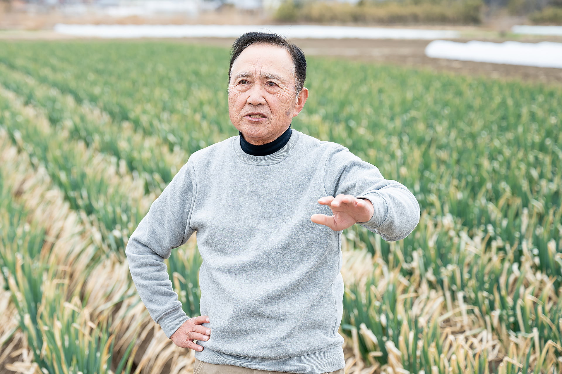 熊谷野菜 ねぎ生産者・田沼唯利さん｜晴れまちFARM