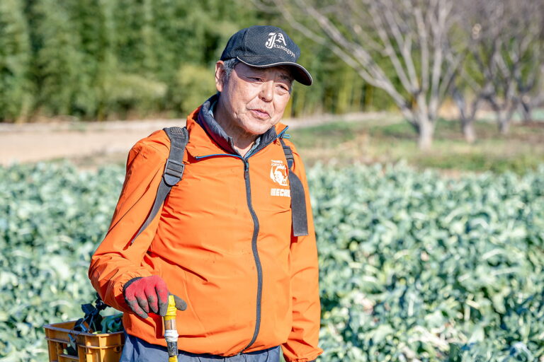 吉田一豊さん｜ブロッコリー｜晴れまちFARM